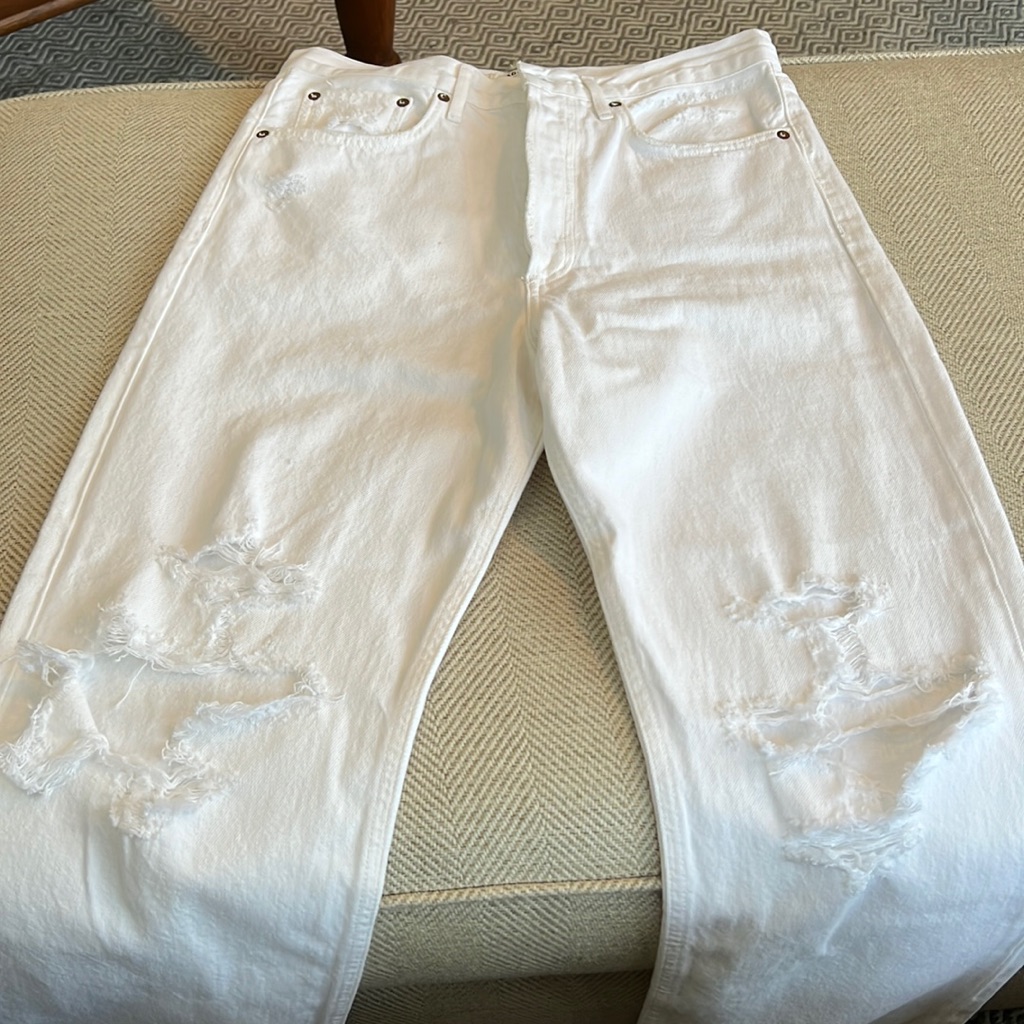 Agolde  90s Jean Brand New White